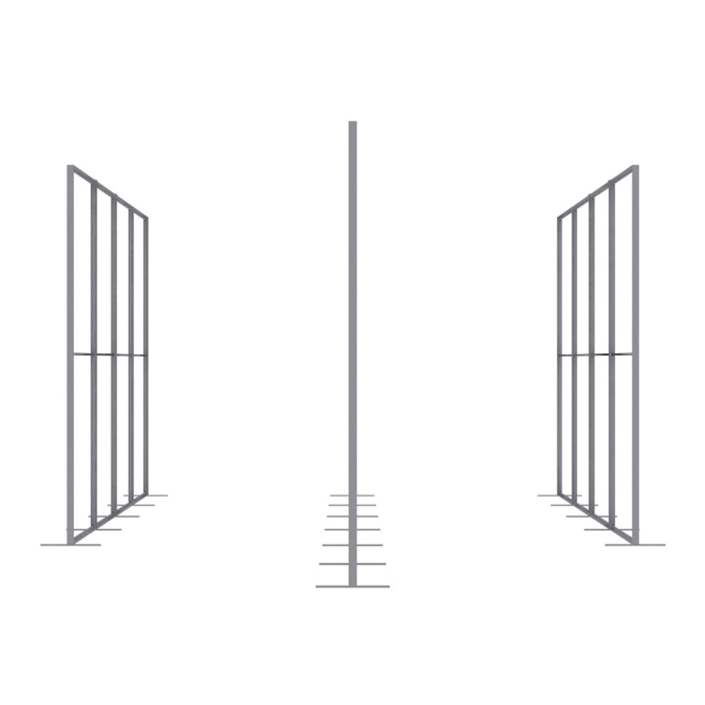 QSEG Queue Straight — Printed with 28in Clear Window